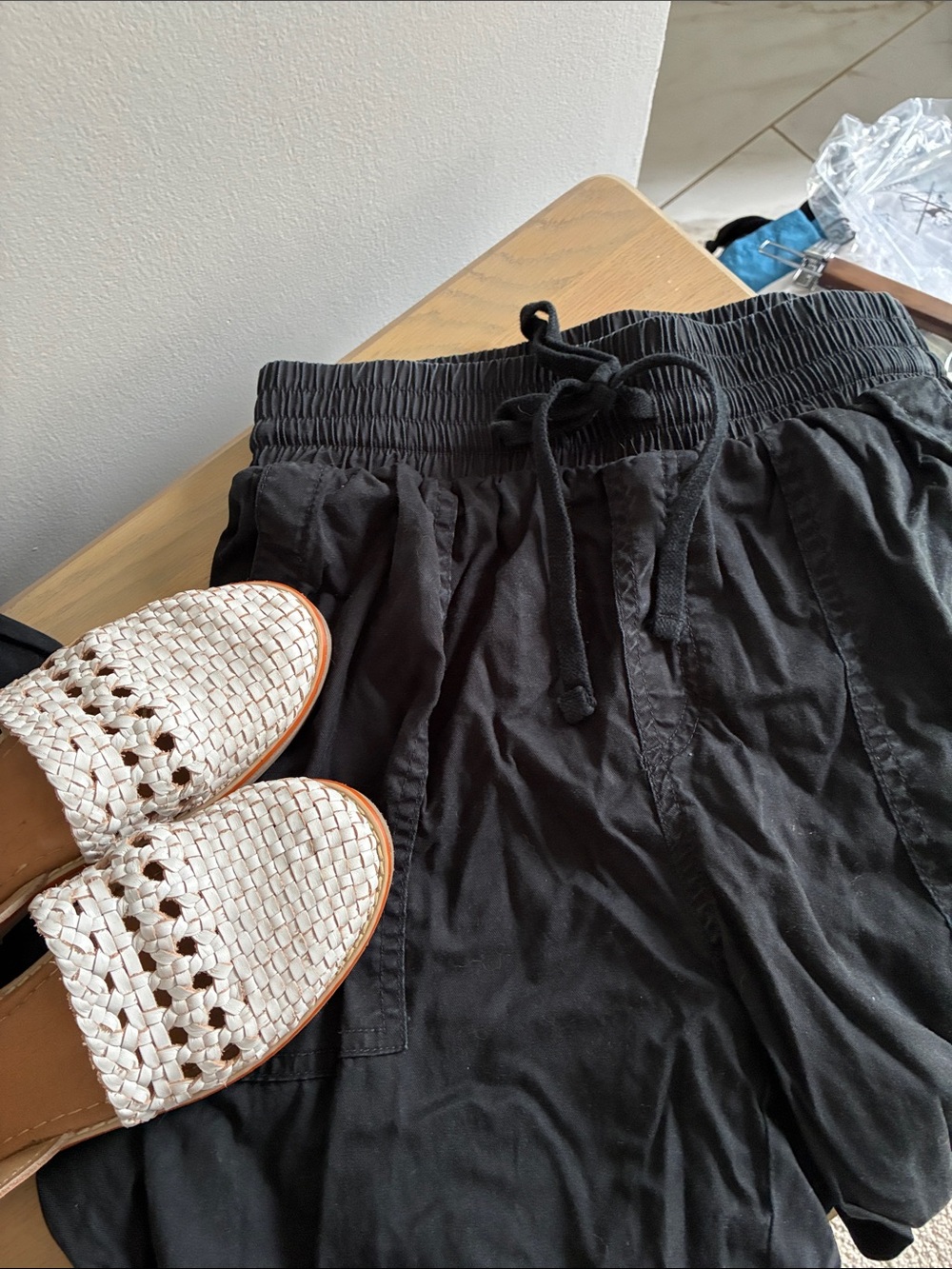 A new day Black Women’s Jogger Pants with Drawstring